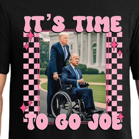 Its Time To Go Joe Funny Trump 2024 Pajama Set