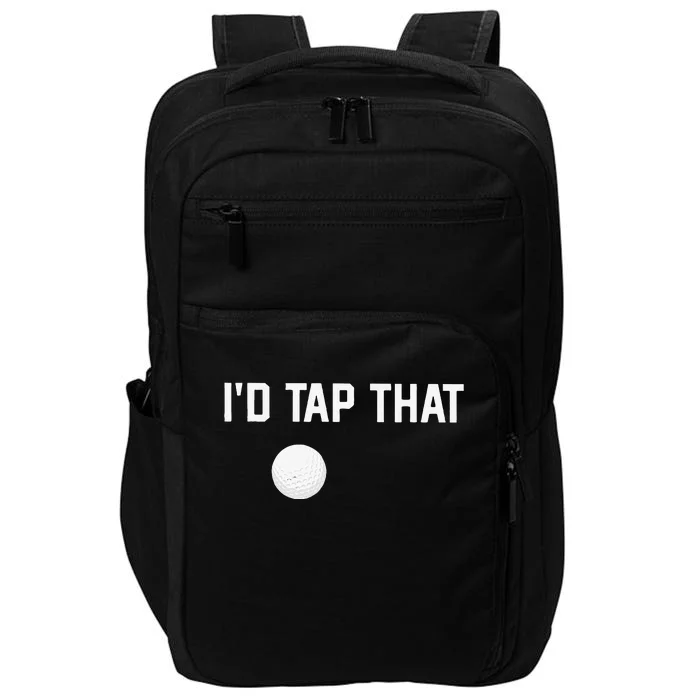 ID Tap That Funny Golf Impact Tech Backpack