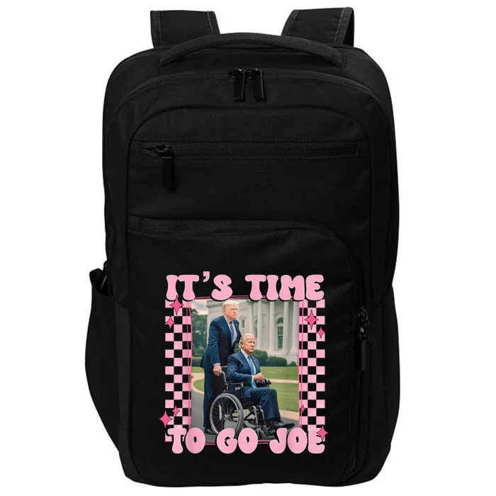 Its Time To Go Joe Funny Trump 2024 Impact Tech Backpack