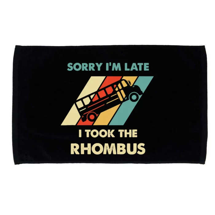 I Took The Rhombus Funny Math Nerd Microfiber Hand Towel