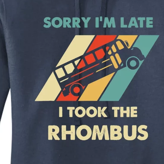 I Took The Rhombus Funny Math Nerd Women's Pullover Hoodie