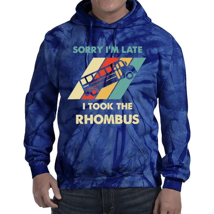 I Took The Rhombus Funny Math Nerd Tie Dye Hoodie