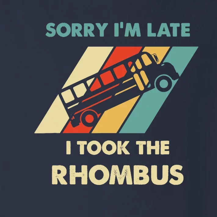 I Took The Rhombus Funny Math Nerd Toddler Long Sleeve Shirt