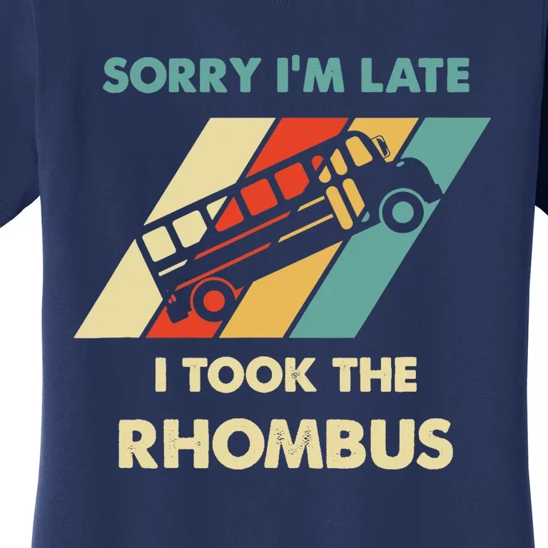 I Took The Rhombus Funny Math Nerd Women's T-Shirt