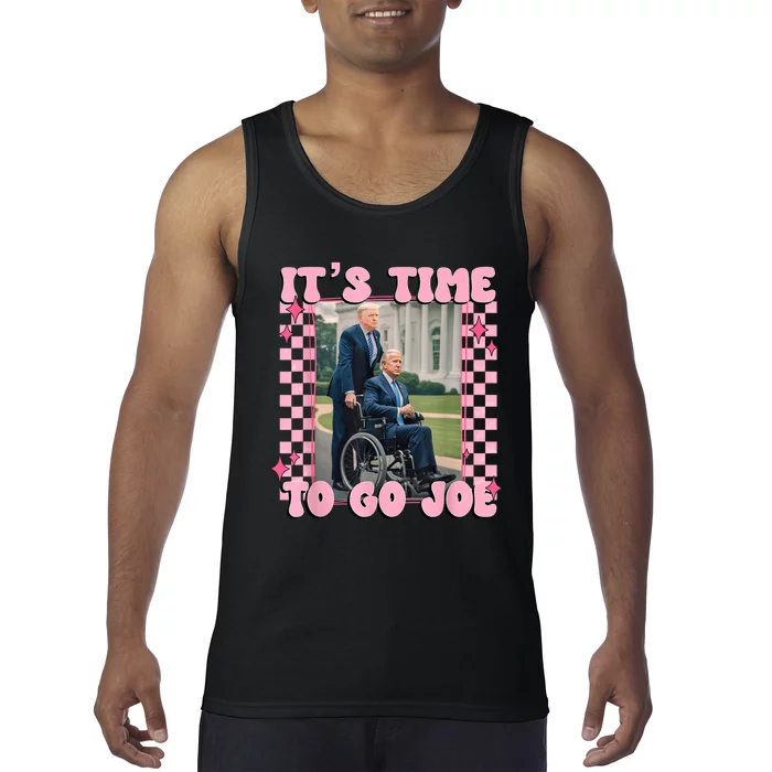 ItS Time To Go Joe Funny Trump 2024 Tank Top