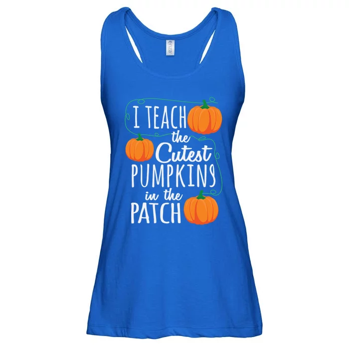 I Teach The Cutest Pumpkins In The Patch Gift Ladies Essential Flowy Tank