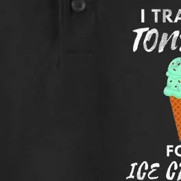 I Traded Tonsils For Ice Cream Surgery Quotes Dry Zone Grid Performance Polo