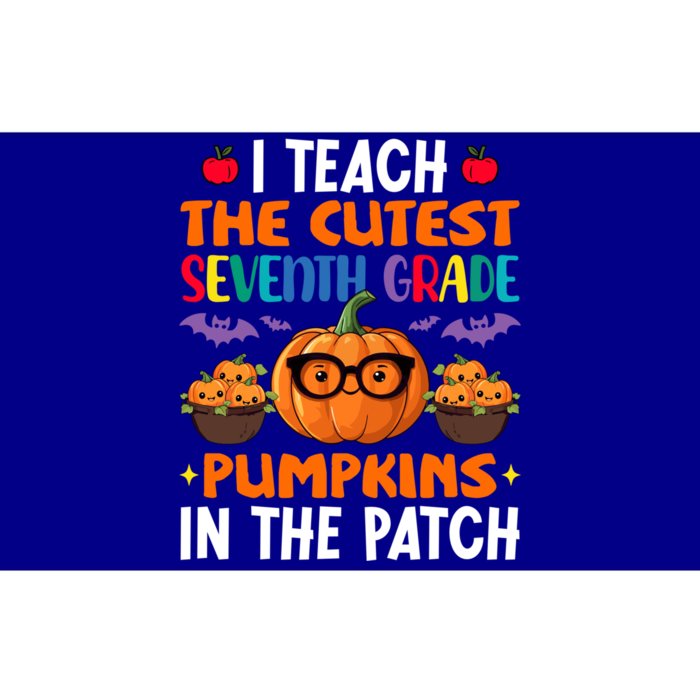 I Teach The Cutest Seventh Grade Pumpkins In The Patch Gift Bumper Sticker