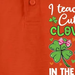 I Teach The Cutest Clovers In The Patch St Patricks Day Tea Gift Dry Zone Grid Performance Polo