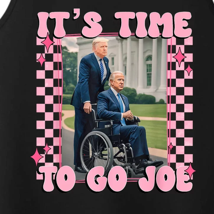 ItS Time To Go Joe Funny Biden Trump Felon Conviction Performance Tank