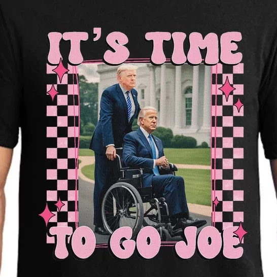 ItS Time To Go Joe Funny Trump 2024 Pajama Set