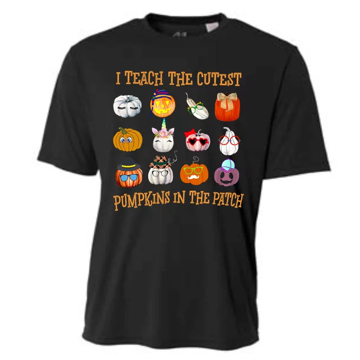 I Teach The Cutest Pumpkin In The Patch Gift Cooling Performance Crew T-Shirt