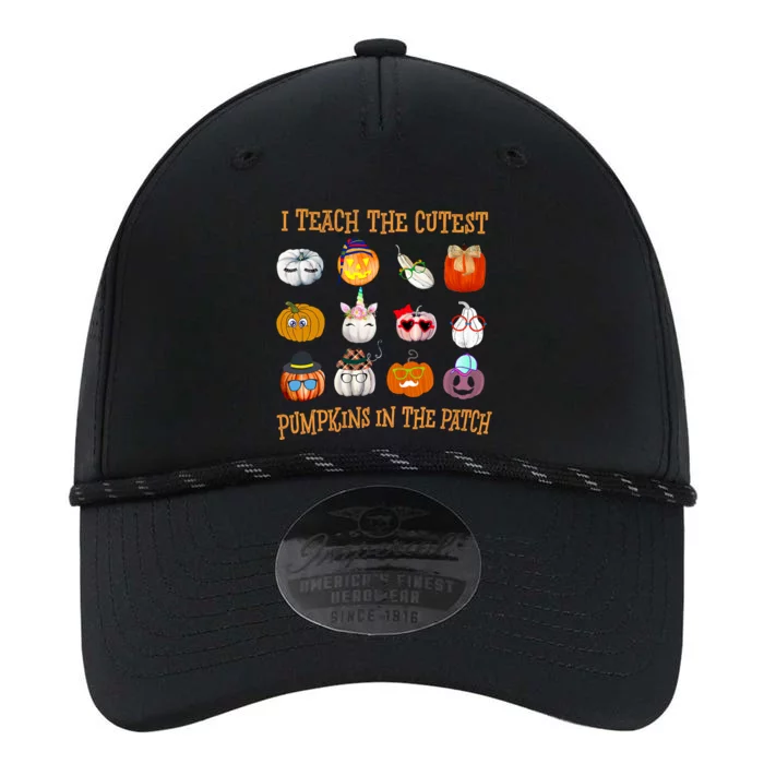 I Teach The Cutest Pumpkin In The Patch Gift Performance The Dyno Cap