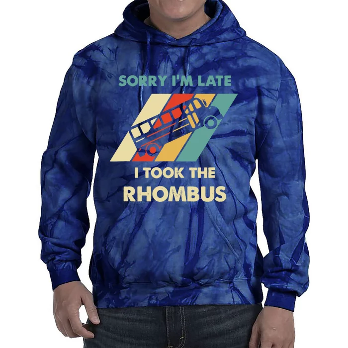 I Took The Rhombus Funny Math Nerd Tie Dye Hoodie