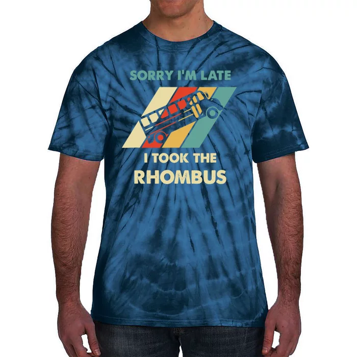 I Took The Rhombus Funny Math Nerd Tie-Dye T-Shirt