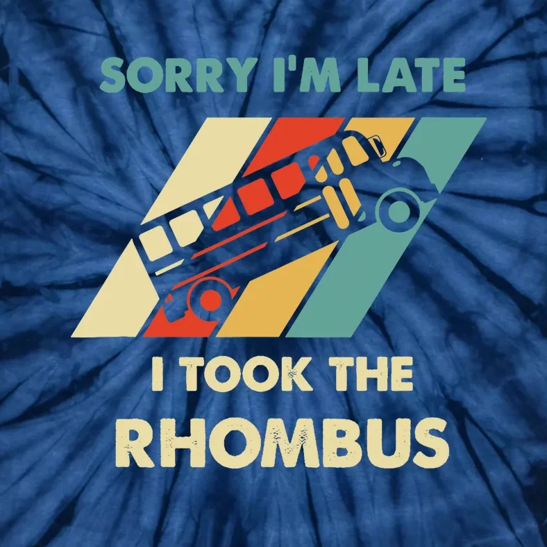 I Took The Rhombus Funny Math Nerd Tie-Dye T-Shirt