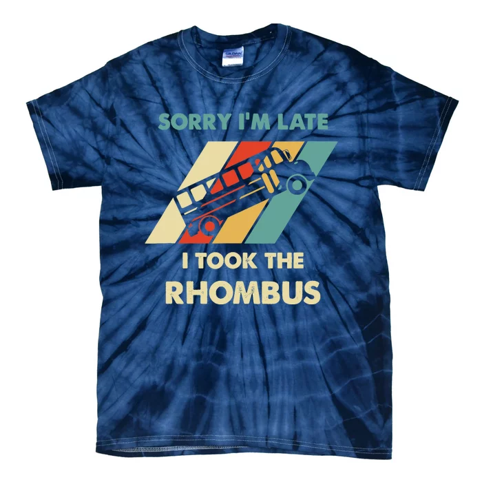 I Took The Rhombus Funny Math Nerd Tie-Dye T-Shirt