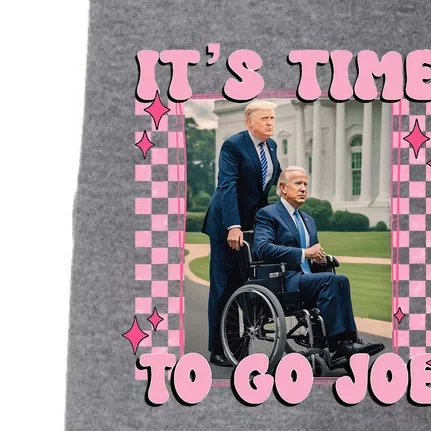 ItS Time To Go Joe Trump 2024 Doggie 3-End Fleece Hoodie