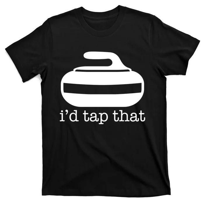 ID Tap That Funny Curling Sport Gift T-Shirt