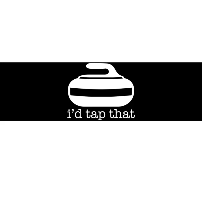 ID Tap That Funny Curling Sport Gift Bumper Sticker