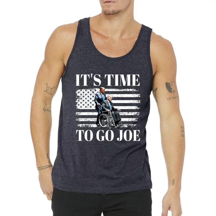 ItS Time To Go Joe Funny Republican Donald Trump 2024 Tank Top