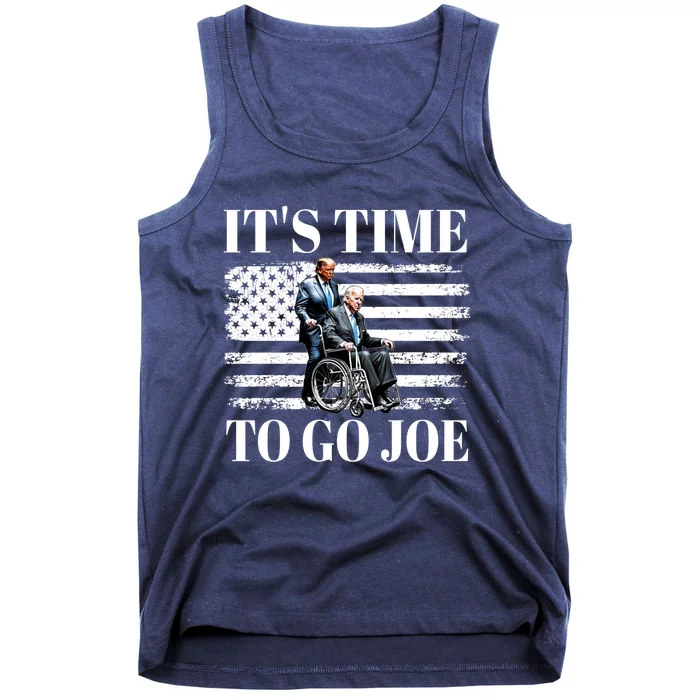 ItS Time To Go Joe Funny Republican Donald Trump 2024 Tank Top