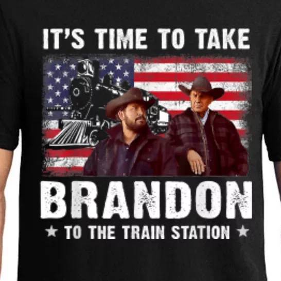 Its Time To Take Brandon To The Train Station Pajama Set