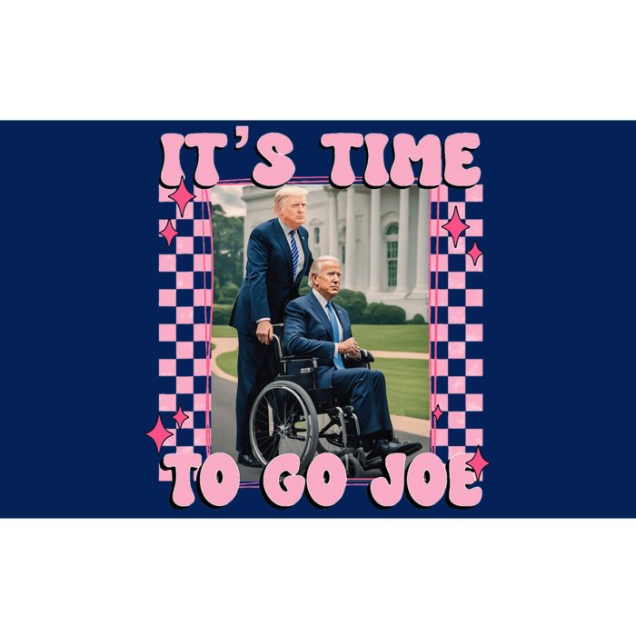 ItS Time To Go Joe Funny Trump 2024 Bumper Sticker