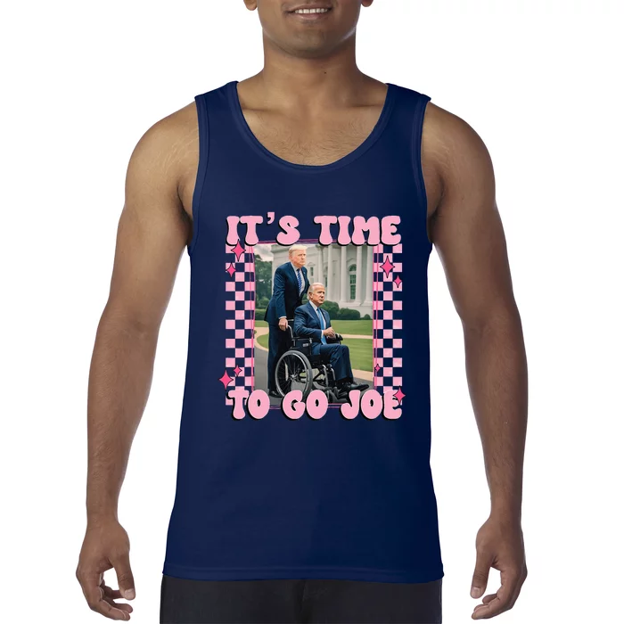 ItS Time To Go Joe Funny Trump 2024 Tank Top