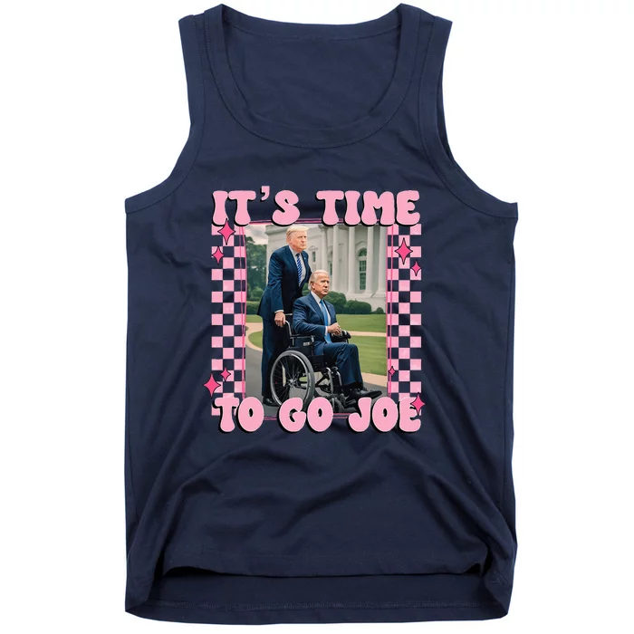 ItS Time To Go Joe Funny Trump 2024 Tank Top