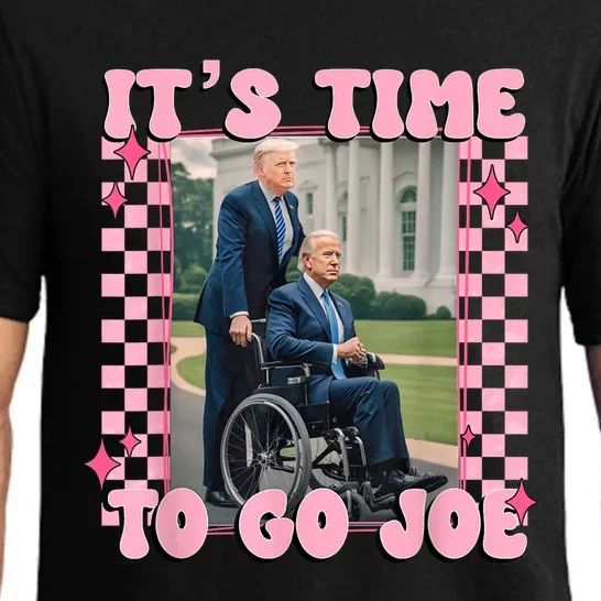 Its Time To Go Joefunny Trump 2024 Pajama Set