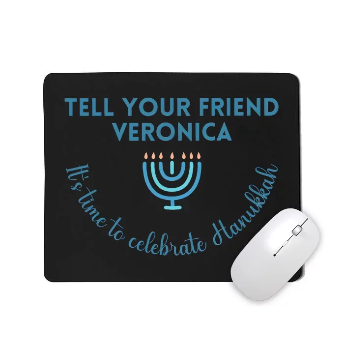 Its Time To Celebrate Hanukkah Jewish Mousepad