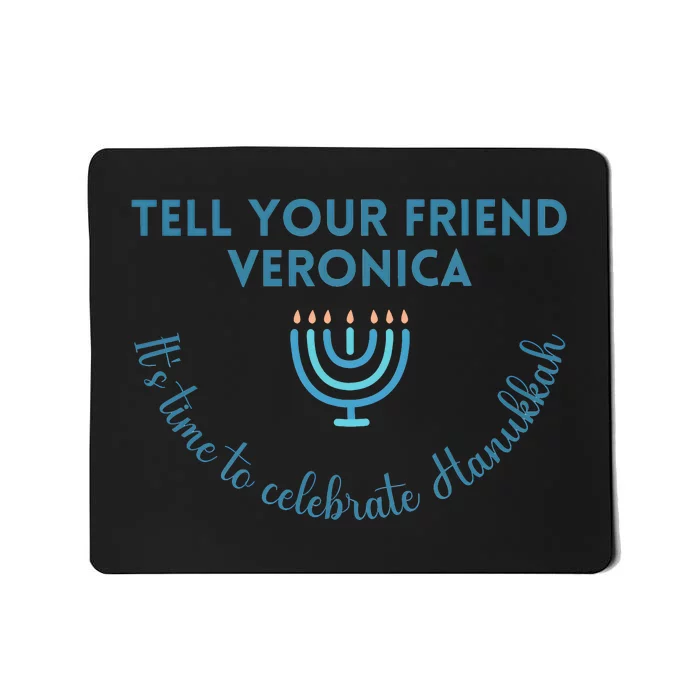 Its Time To Celebrate Hanukkah Jewish Mousepad