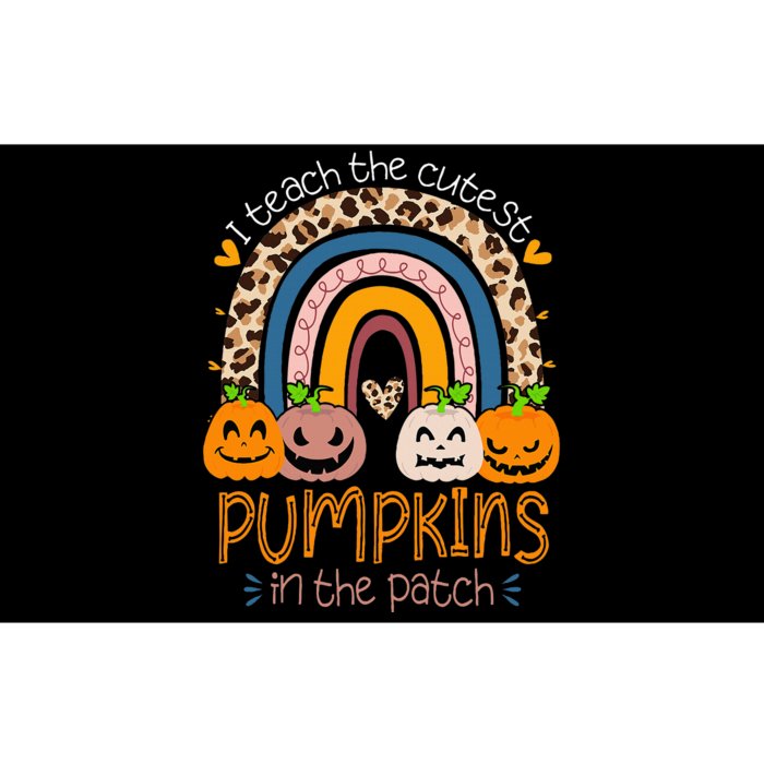 I Teach The Cutest Pumpkins In The Patch Teacher Halloween Bumper Sticker