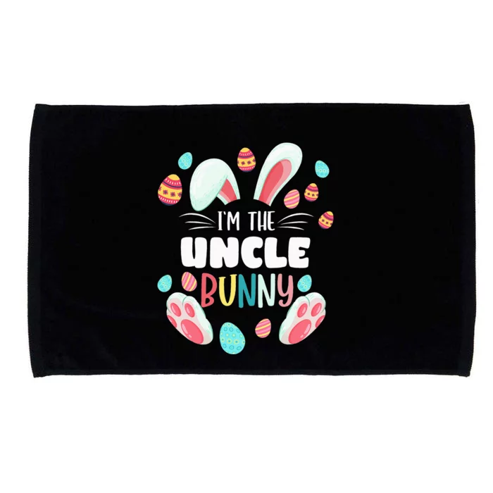 I'm The Uncle Bunny Matching Family Easter Party Microfiber Hand Towel