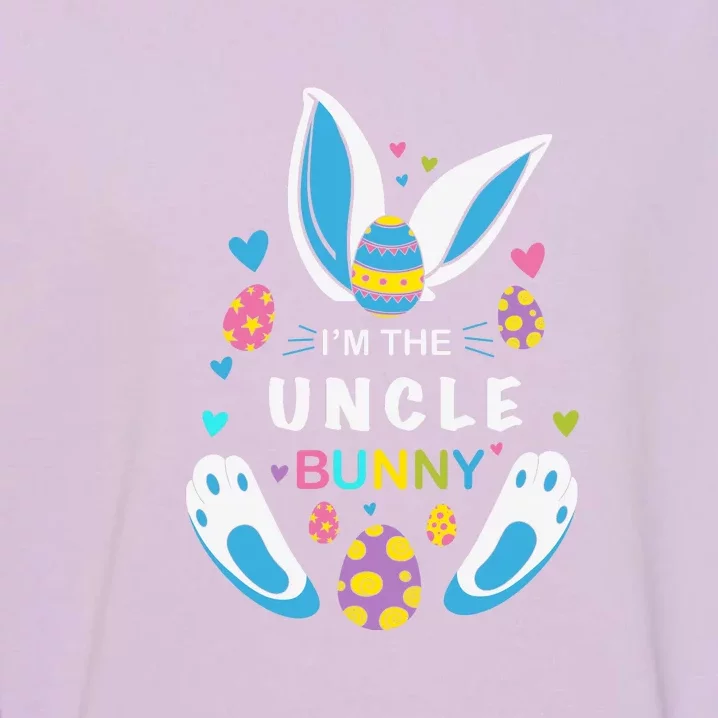 I’m The Uncle Bunny Matching Family Easter Day Gift Garment-Dyed Sweatshirt