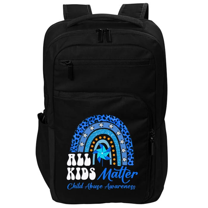 I'm Their Voice Pinwheel Child Abuse Prevention Awareness Impact Tech Backpack