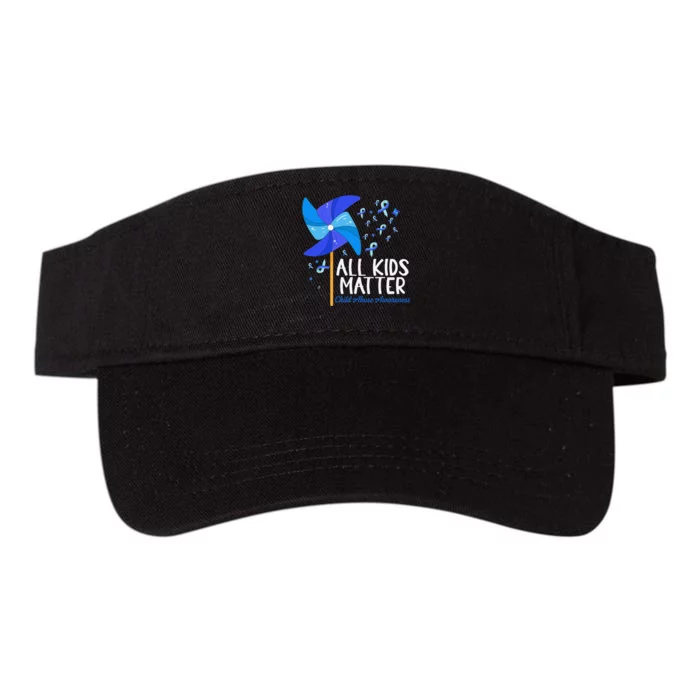 Im Their Voice Stop Child Abuse Prevention Awareness Month Valucap Bio-Washed Visor