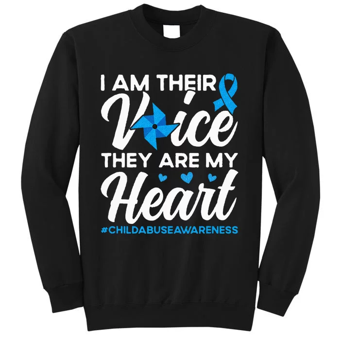 Im Their Voice Child Abuse Prevention Awareness Month Sweatshirt