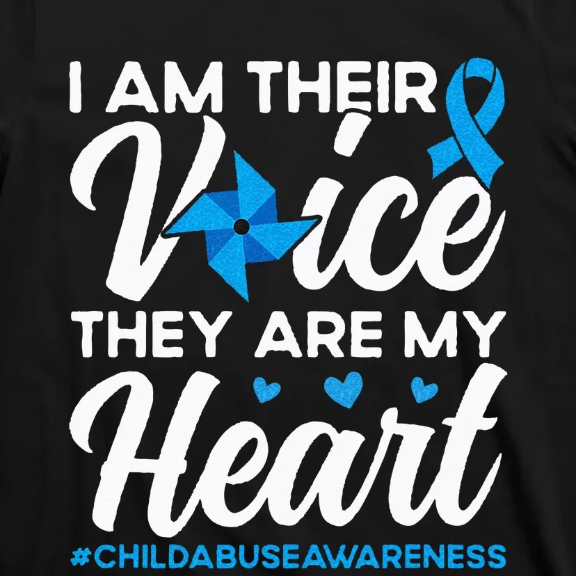 Im Their Voice Child Abuse Prevention Awareness Month T-Shirt