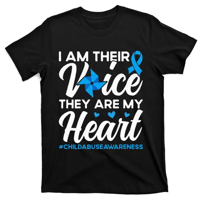 Im Their Voice Child Abuse Prevention Awareness Month T-Shirt