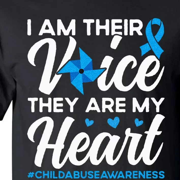 Im Their Voice Child Abuse Prevention Awareness Month Tall T-Shirt