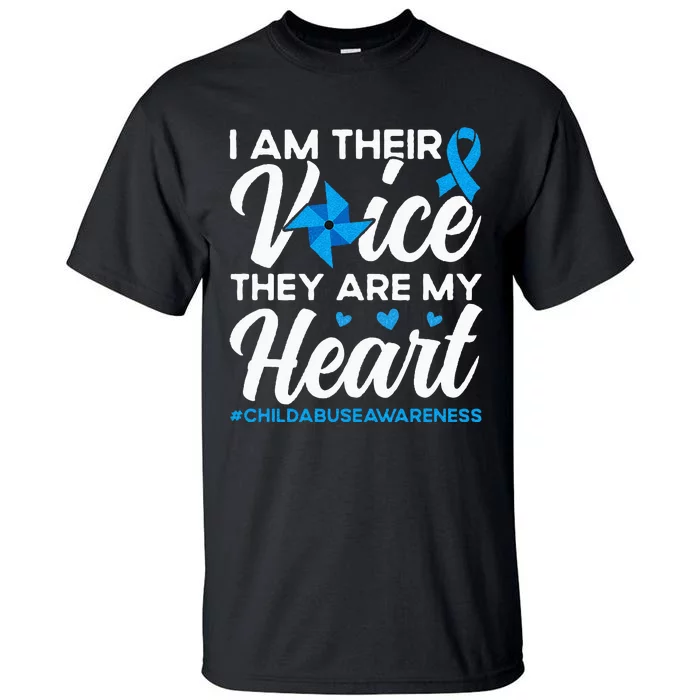 Im Their Voice Child Abuse Prevention Awareness Month Tall T-Shirt