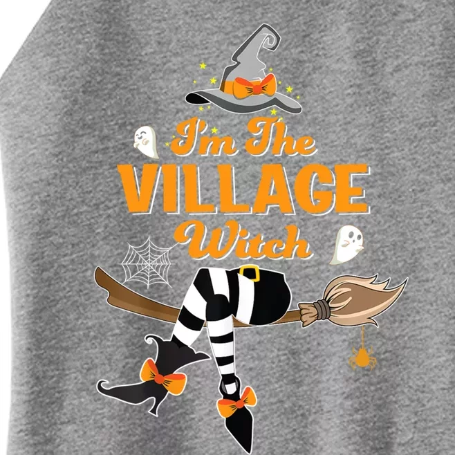 Im The Village Witch Costume Halloween Matching Group Gift Women’s Perfect Tri Rocker Tank