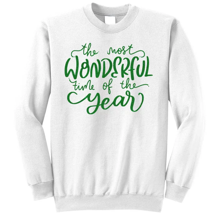 It's The Wonderful Time Of The Year Christmas Season Festive Sweatshirt