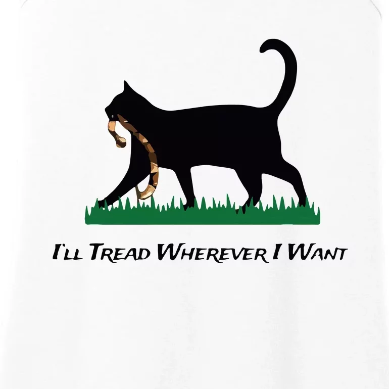 Ill Tread Wherever I Want Ladies Essential Tank