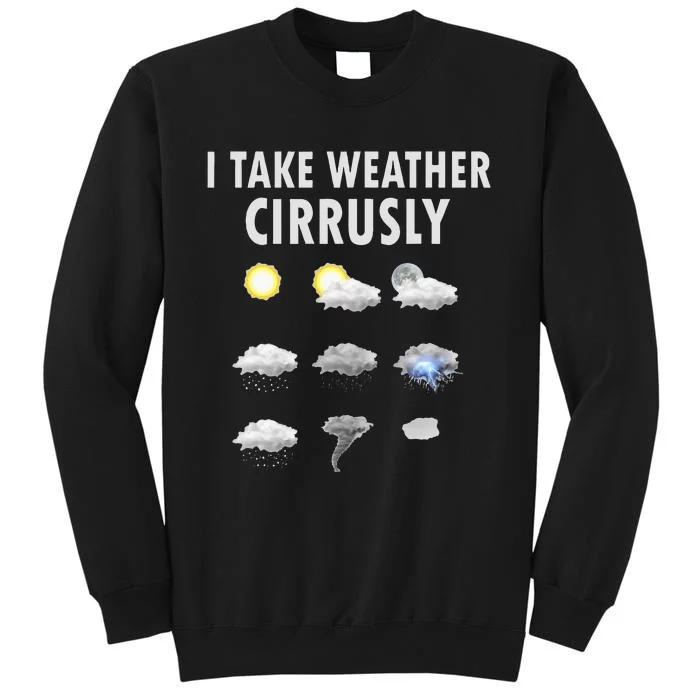 I Take Weather Cirrusly Meteorology Meteorologist Sweatshirt