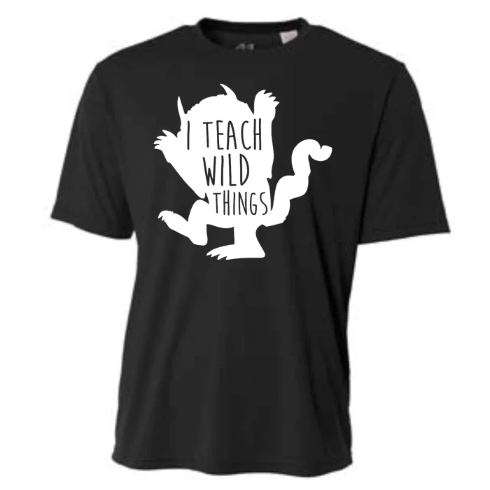 I Teach Wild Things Cooling Performance Crew T-Shirt