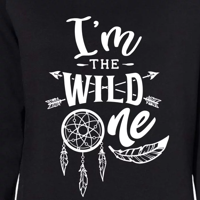 IM The Wild One Womens California Wash Sweatshirt