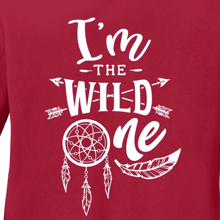 IM The Wild One Ladies Long Sleeve Shirt